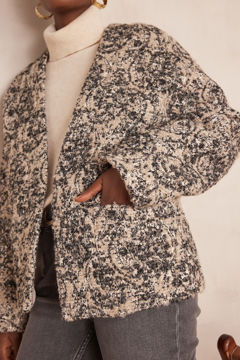 Picture of CAROLINE B JACKET IN COTTON TWEED